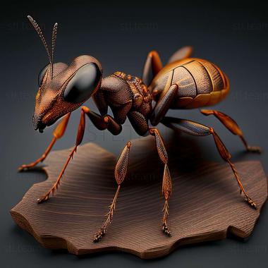 3D модель Camponotus atriceps (STL)